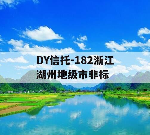 DY信托-182浙江湖州地级市非标